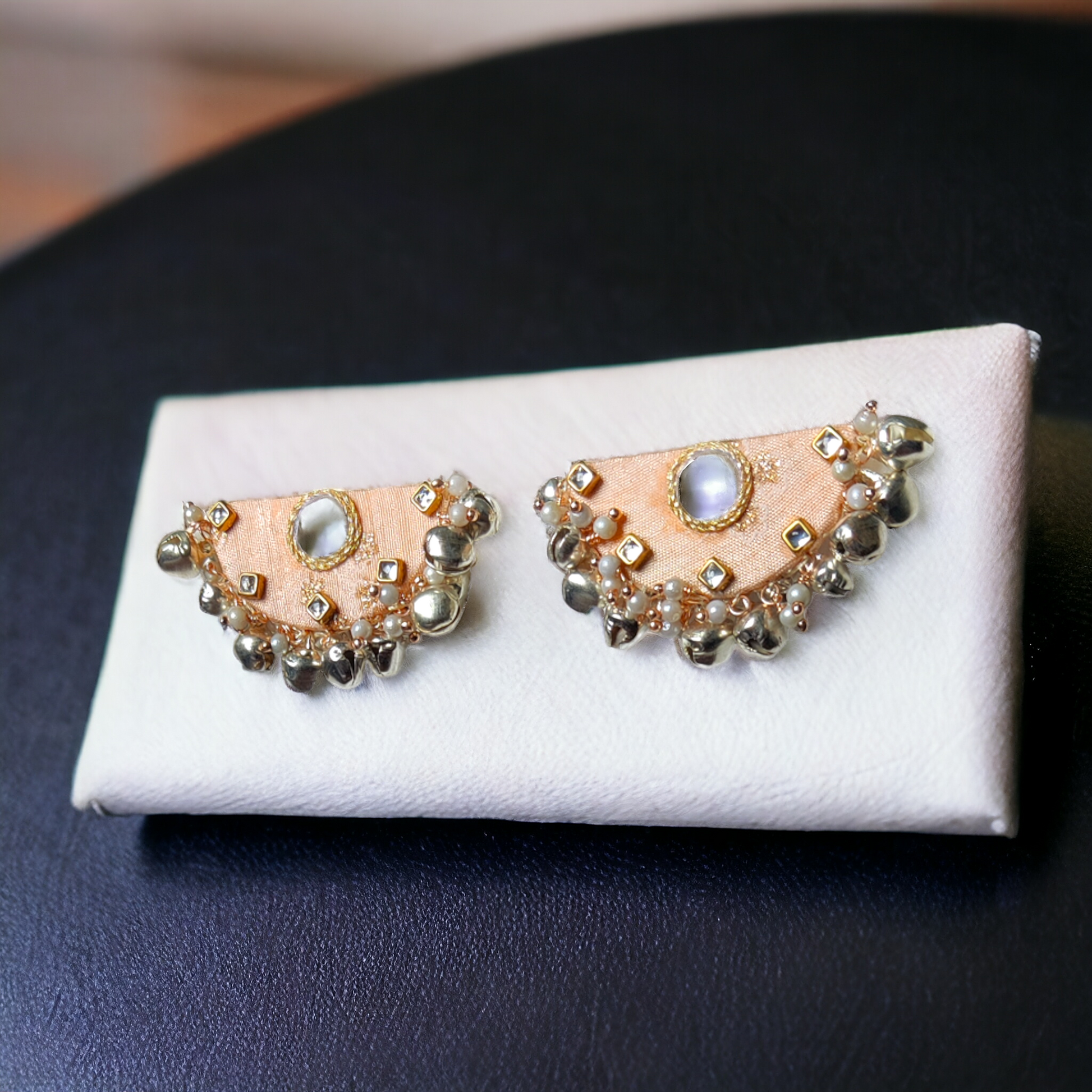 Taasha, handmade bangles, silk thread bangles, handmade earrings, handicrafts, fabric earrings