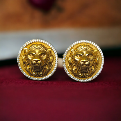 Temple jewellery, ethnic earrings, fashion jewellery, Traditional Earrings, Ganesh Lakshmi Earrings, Jhumka