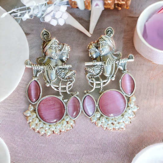 Radha Krishna Studs - XJ56