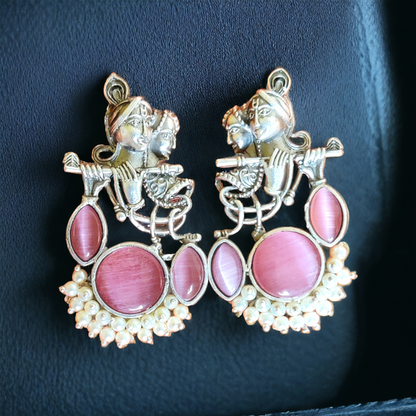 Radha Krishna Studs - XJ56