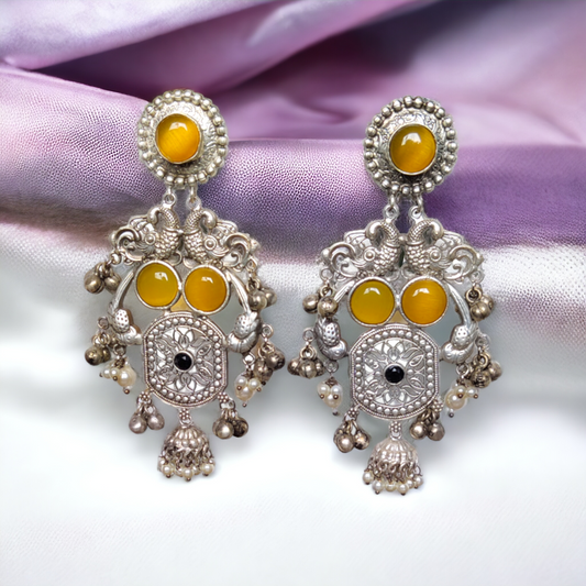 Jaipuri Earrings - XJ38 - Jumbo Size
