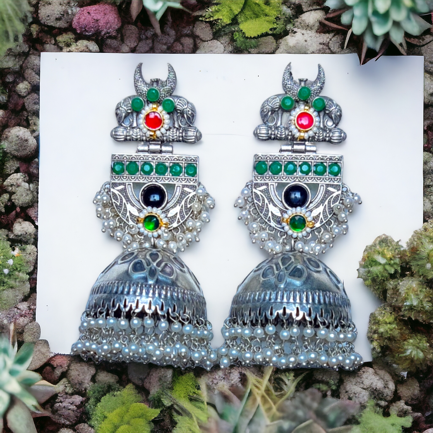 Jaipuri Jhumka - XJ15 - Jumbo Size