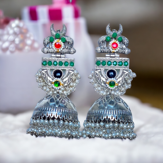 Jaipuri Jhumka - XJ15 - Jumbo Size