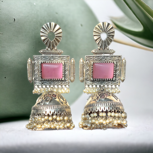 Jaipuri Jhumkas - XJ25 - Jumbo Size