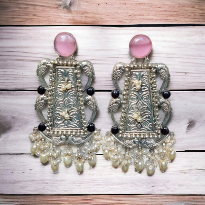 Jaipuri Earrings - XJ39 - Jumbo Size