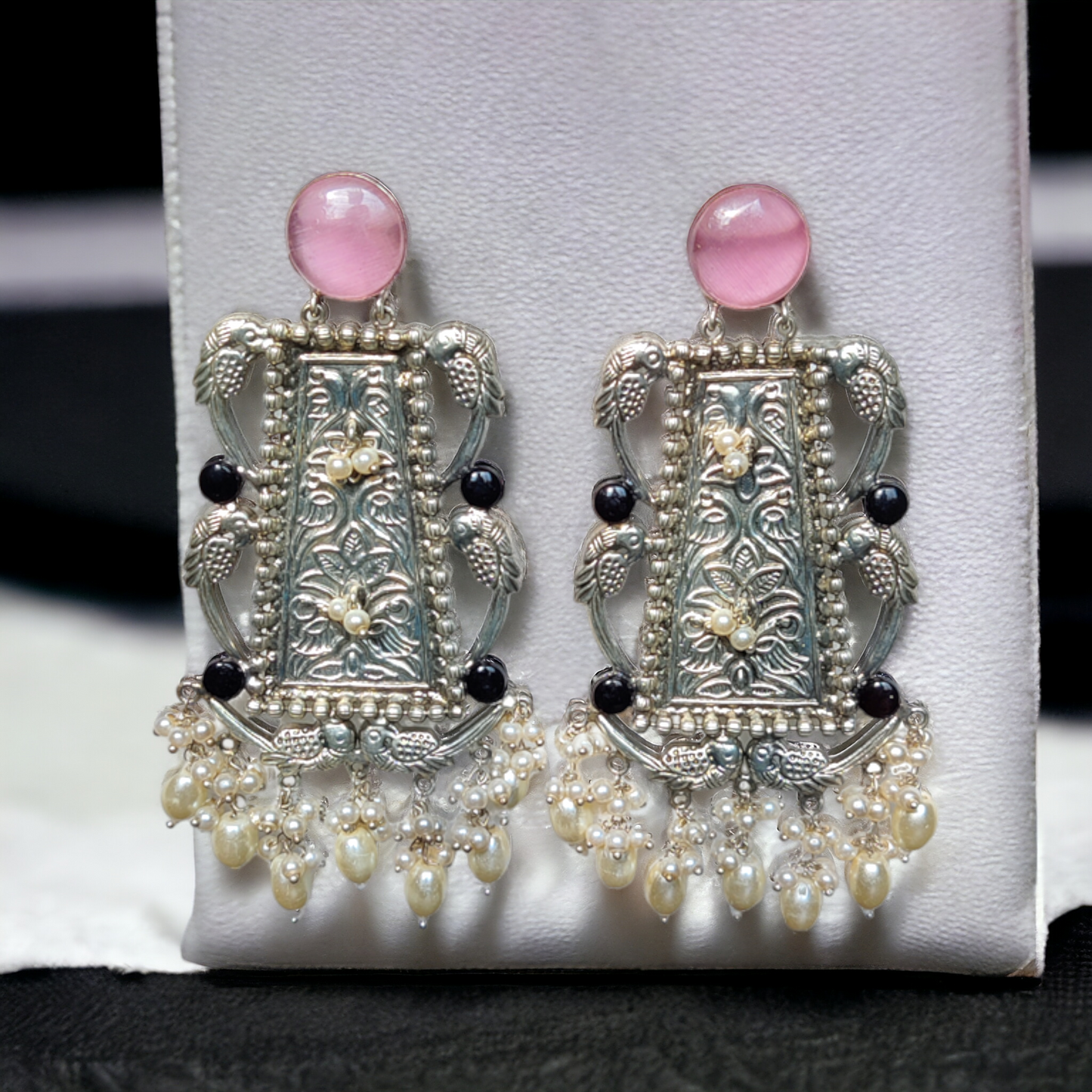 Jaipuri Earrings - XJ39 - Jumbo Size