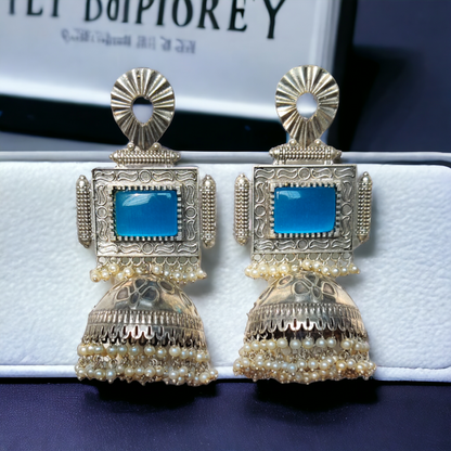Jaipuri Jhumkas - XJ23 - Jumbo Size