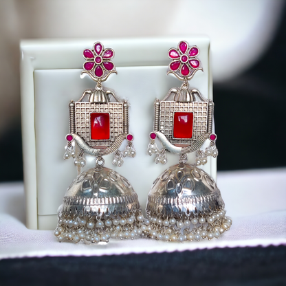 Jaipuri Jhumkas - XJ19 - Jumbo Size