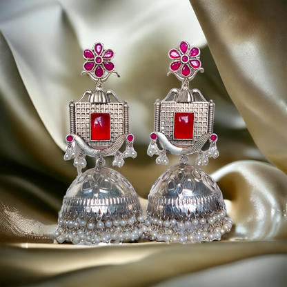 Jaipuri Jhumkas - XJ19 - Jumbo Size