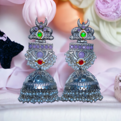Jaipuri Jhumka - XJ13 - Jumbo Size