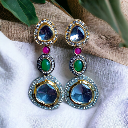 Kundan Earrings - KC01