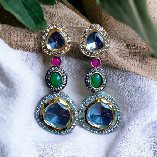 Kundan Earrings - KC01