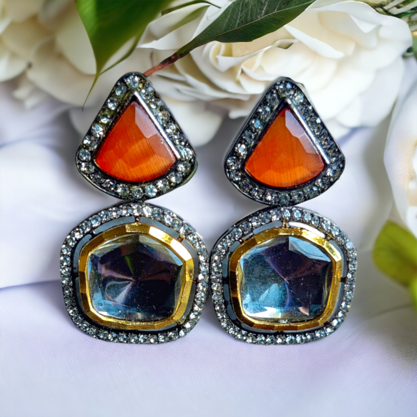 Kundan Earrings - KC02