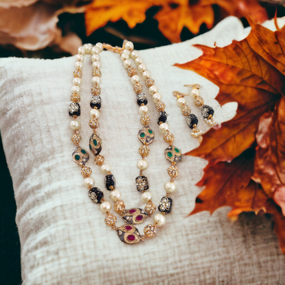 Meenakari Long Necklace - KC14