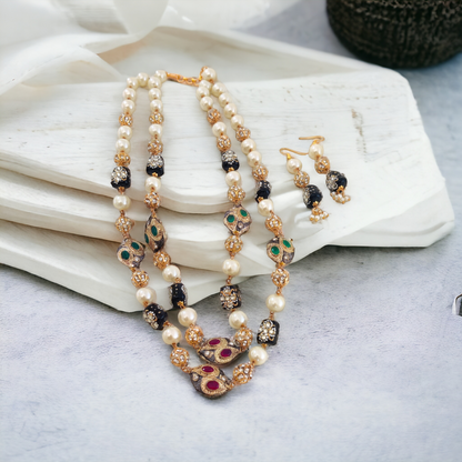 Meenakari Long Necklace - KC14