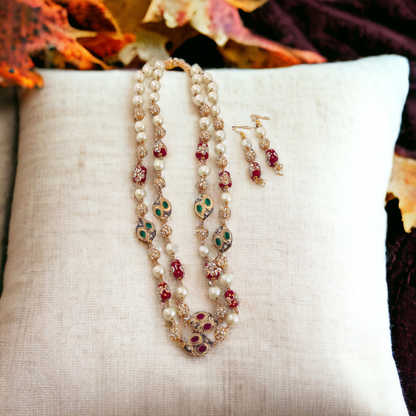 Meenakari Long Necklace - KC14
