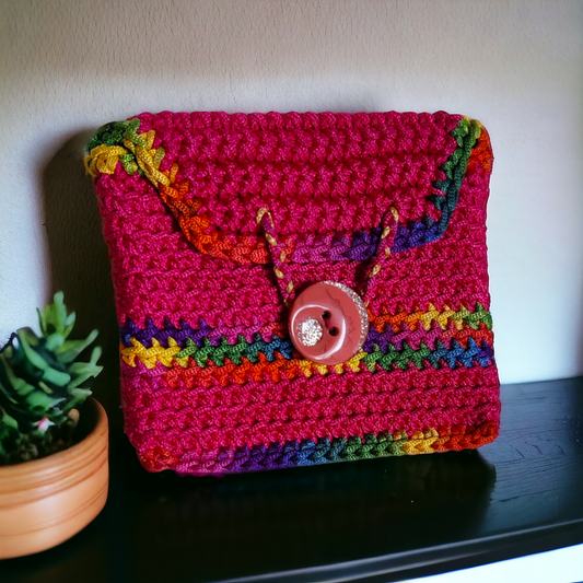 Yarn, crochet Handmade Coin Purse