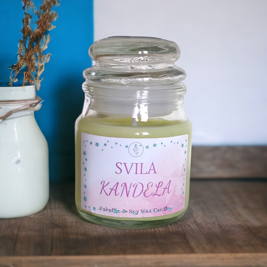 Scented Jar Candle - Apple Green