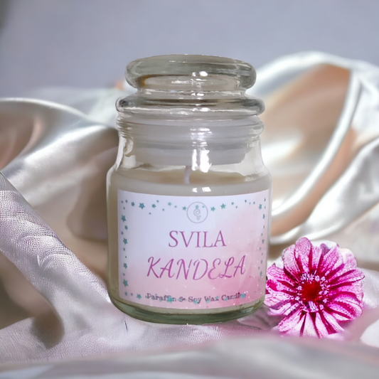Scented Jar Candle - White