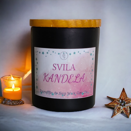 Scented Black Candle
