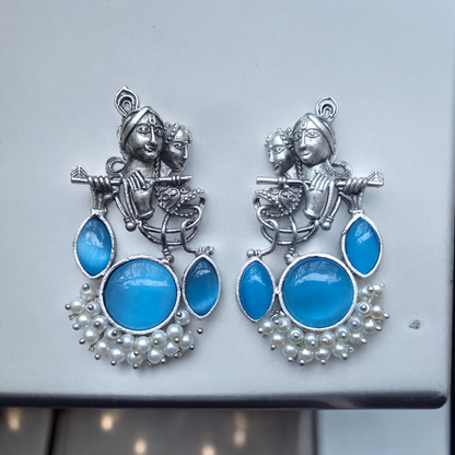 Radha Krishna Studs - XJ56