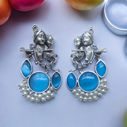Radha Krishna Studs - XJ56