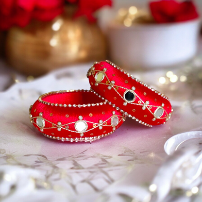 Taasha, handmade bagles, silk thread bangles, handmade bangles, handicrafts