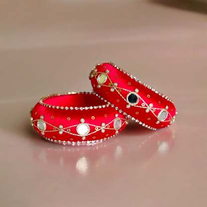 Taasha, handmade bagles, silk thread bangles, handmade bangles, handicrafts