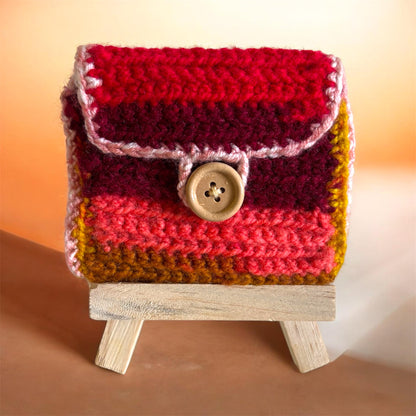 Multi Color Yarn Mini Purse