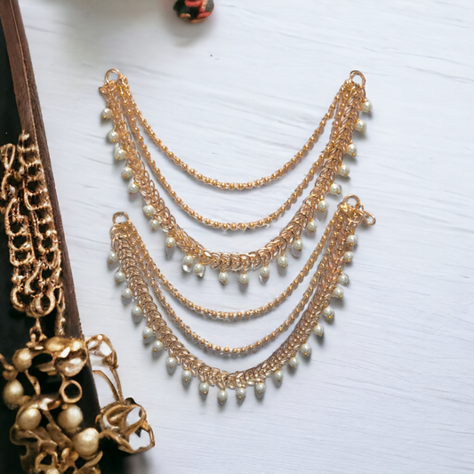 Temple jewellery, Matil, Traditional Jewellery, Ethnic Jewellery, Jhumkas