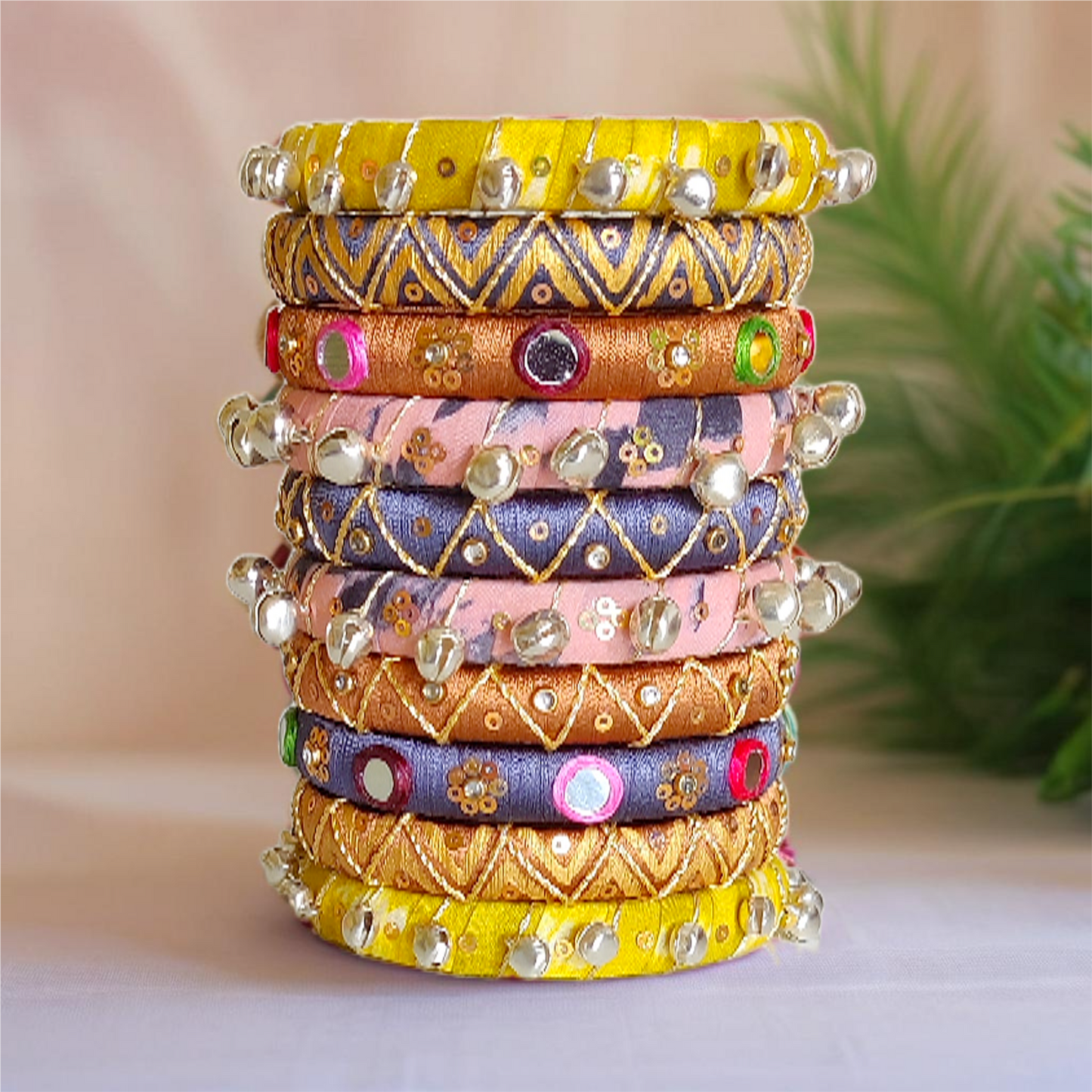 Taasha, handmade bangles, silk thread bangles, handmade, handicrafts