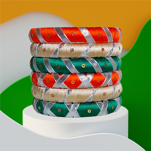 Taasha, handmade bangles, silk thread bangles, handmade, handicrafts