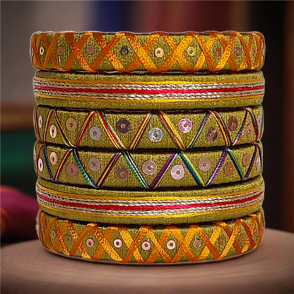 Taasha, handmade bagles, silk thread bangles, handmade bangles, handicrafts