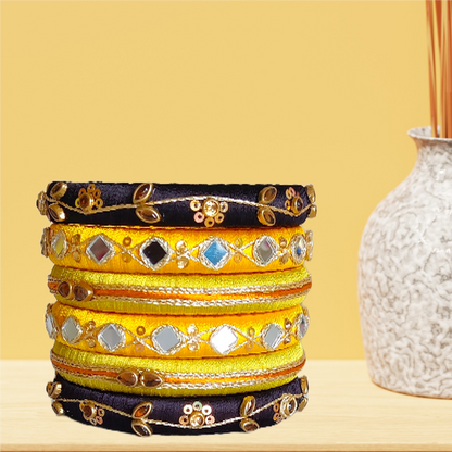 Taasha, handmade bangles, silk thread bangles, handmade, handicrafts